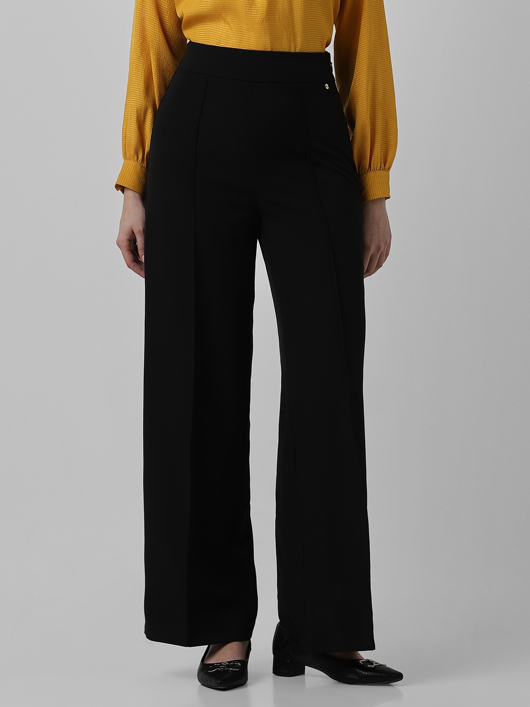 

Van Heusen Woman Formal Trousers, Black