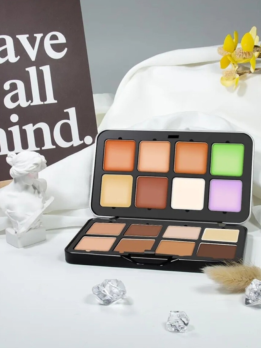 

FEELHIGH 16 Colors Cream Concealer Palette - 30g, Beige