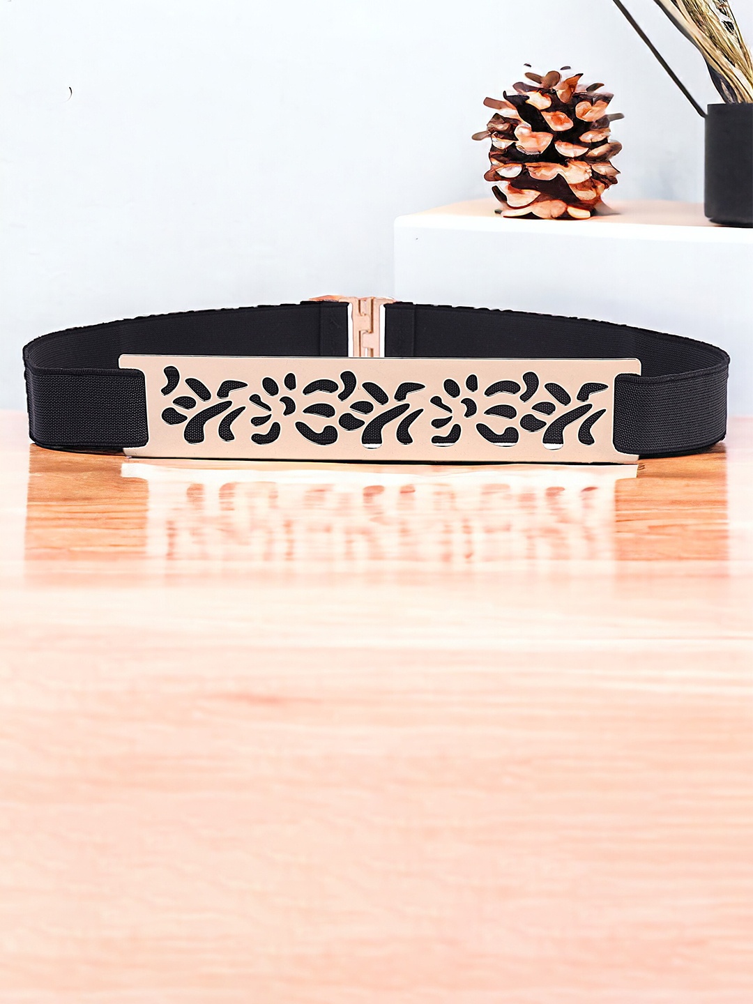 

Kastner Women Stretchable Belt, Black