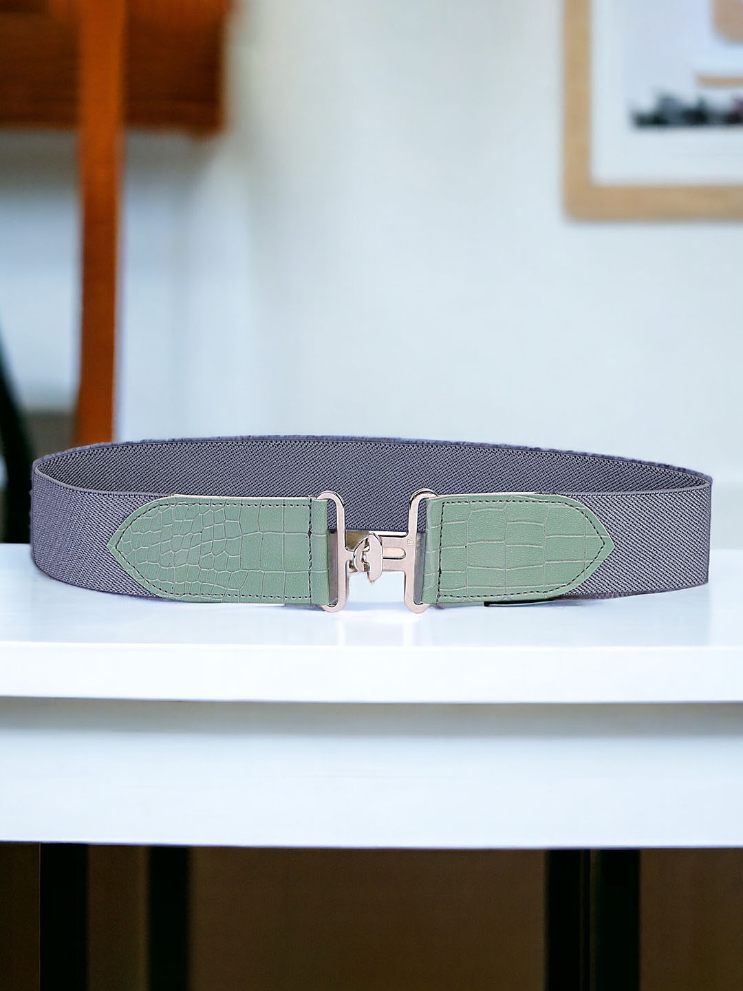 

Kastner Women Stretchable Belt, Grey