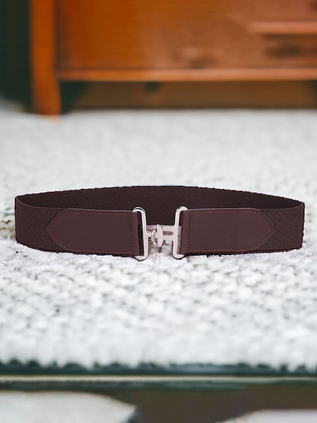 

Kastner Women Stretchable Canvas Belt, Brown
