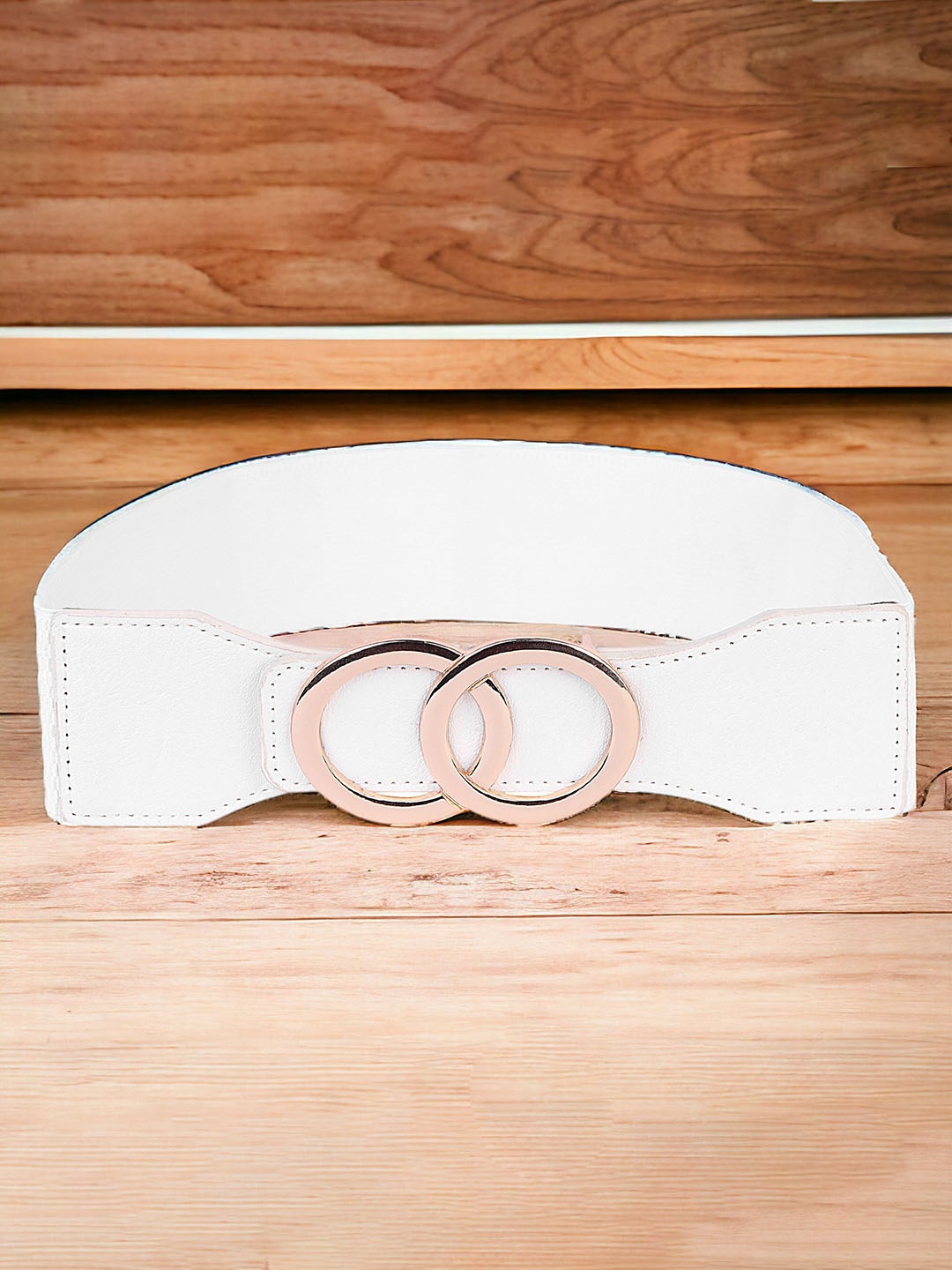 

Kastner Women Canvas Stretchable Belt, White