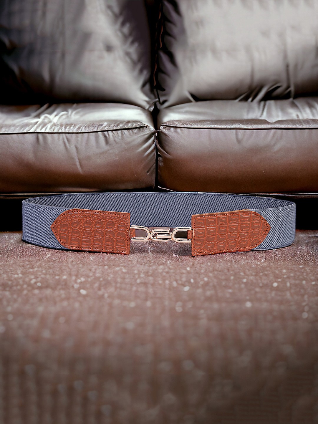 

Kastner Women Stretchable Belt, Grey