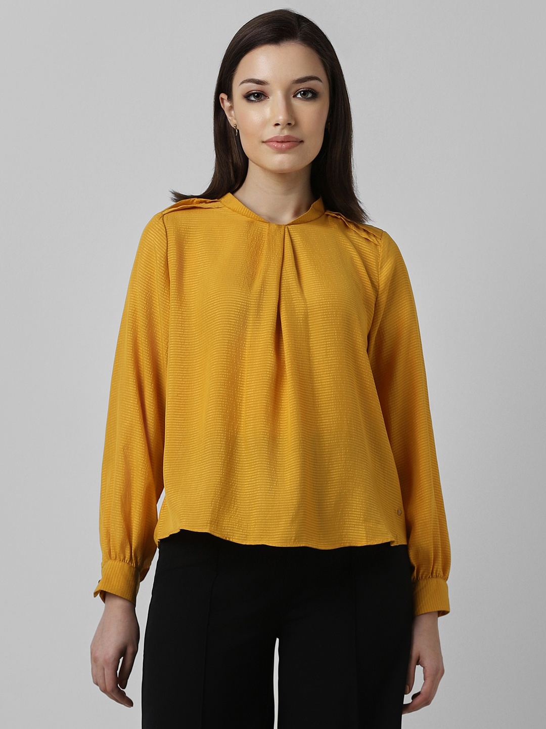 

Van Heusen Woman Yellow Top