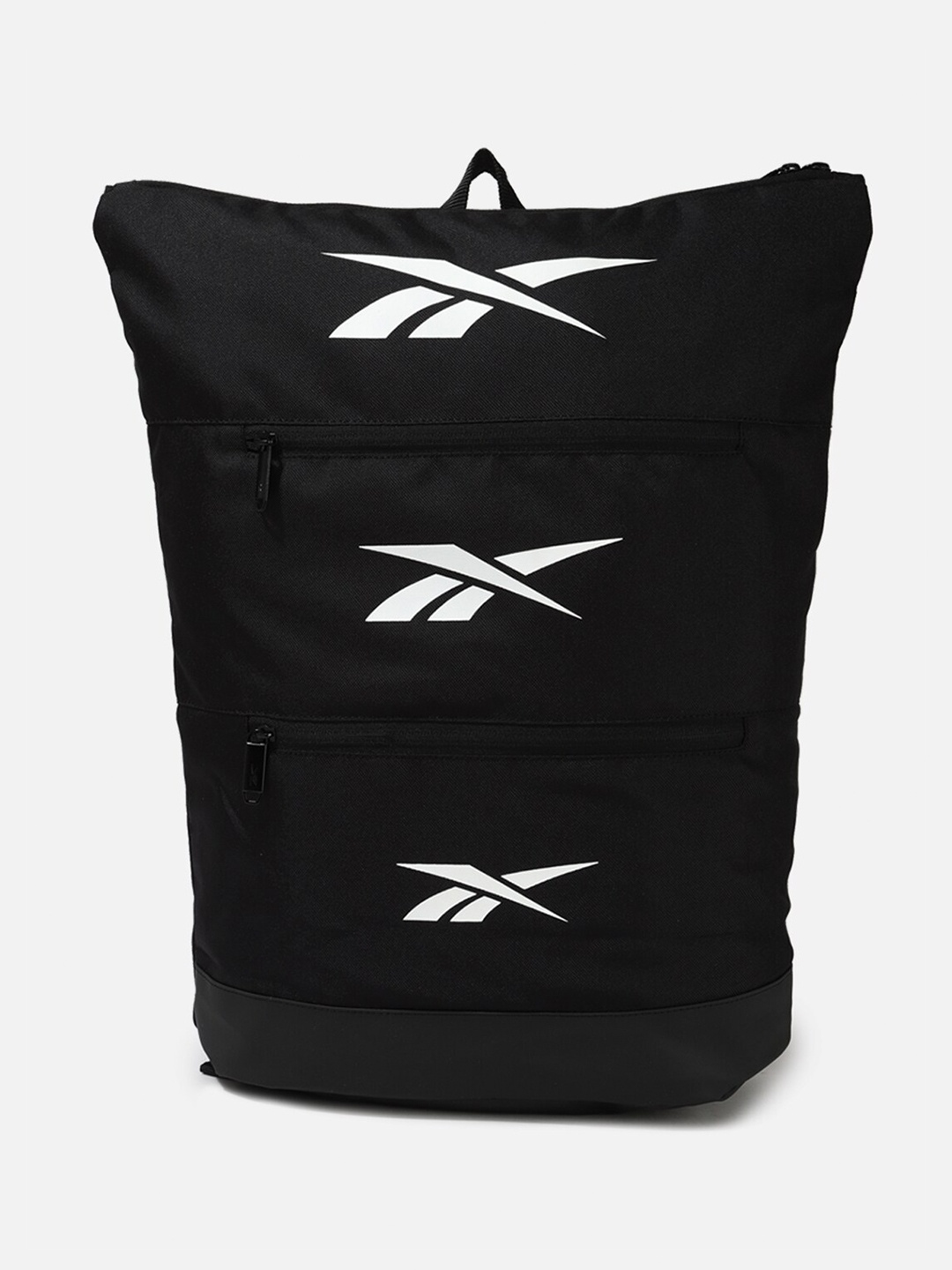 

Reebok Unisex Rack Sack Logo Printed Backpacks, Black