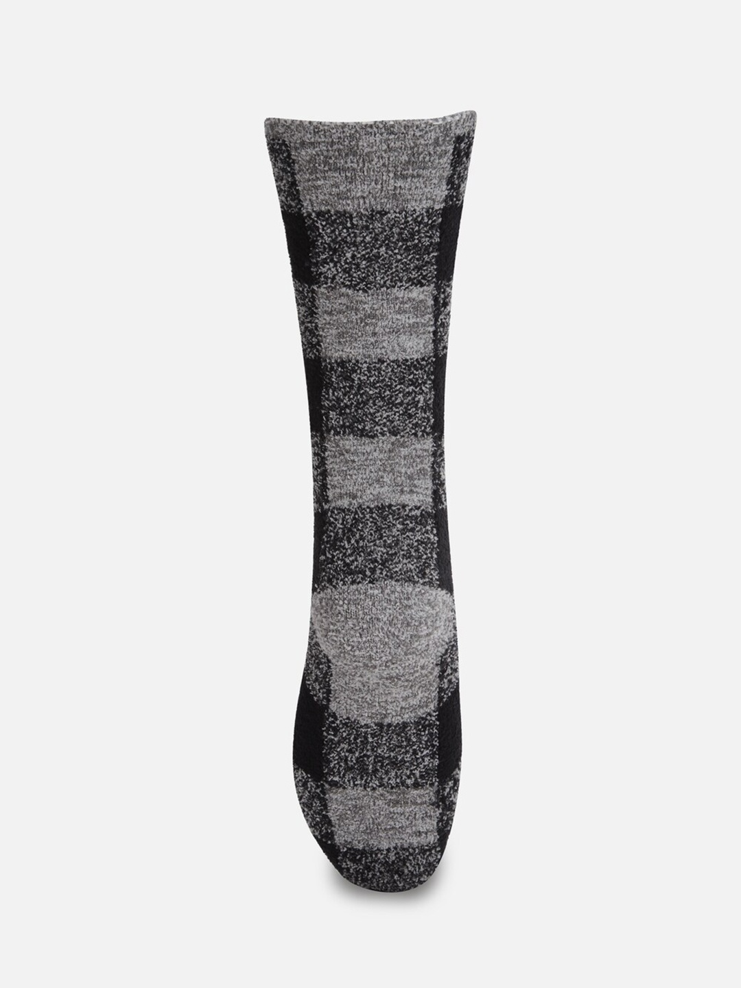 

AMERICAN EAGLE OUTFITTERS Men Striped Calf Length Socks, Grey