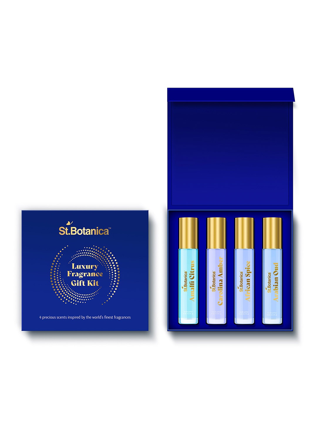 

St.Botanica Set Of 4 Signature Eau De Parfums 15ml Each, Blue