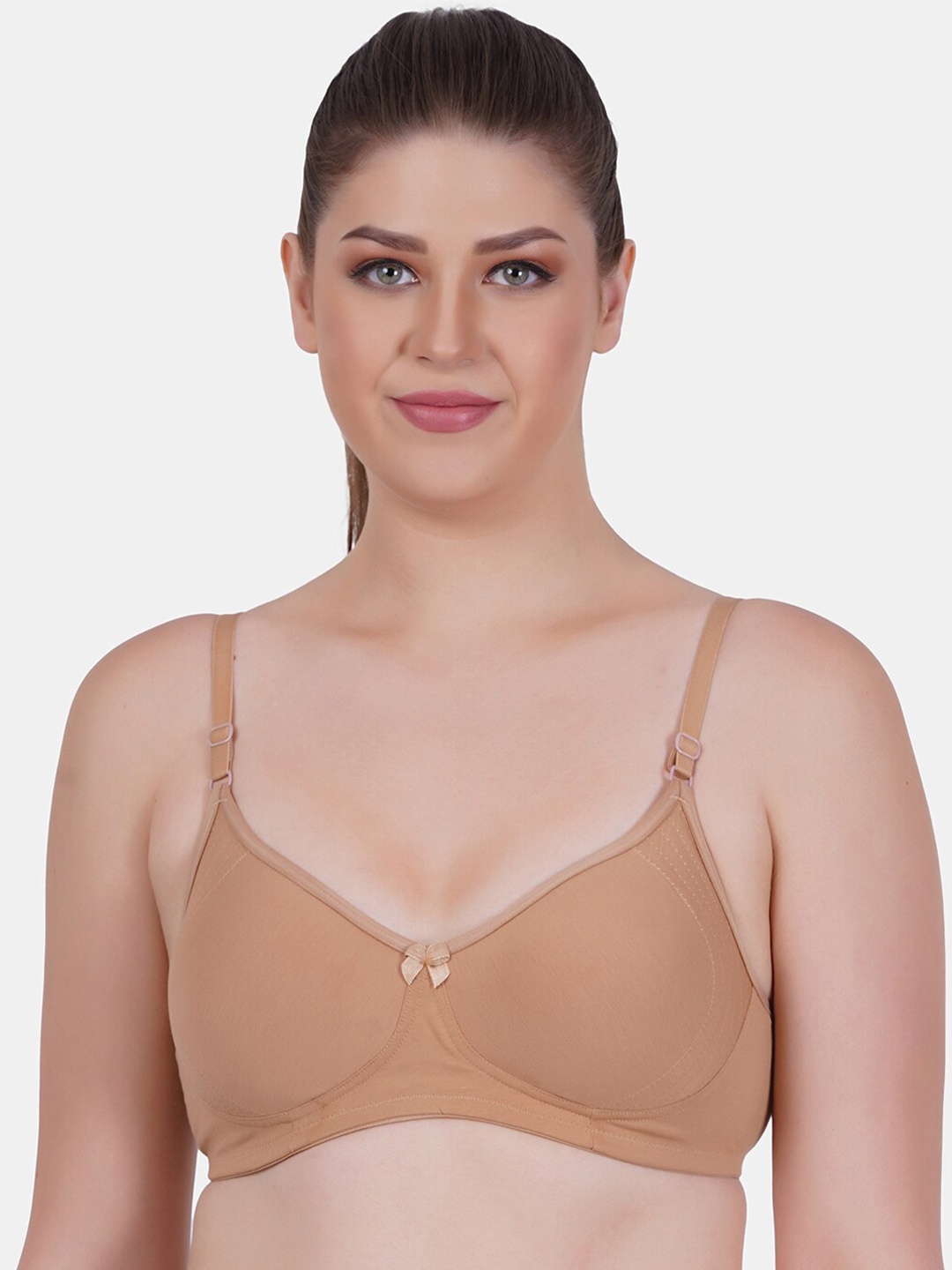 

Reveira Minimizer Bra Medium Coverage Non Padded All Day Comfort, Nude