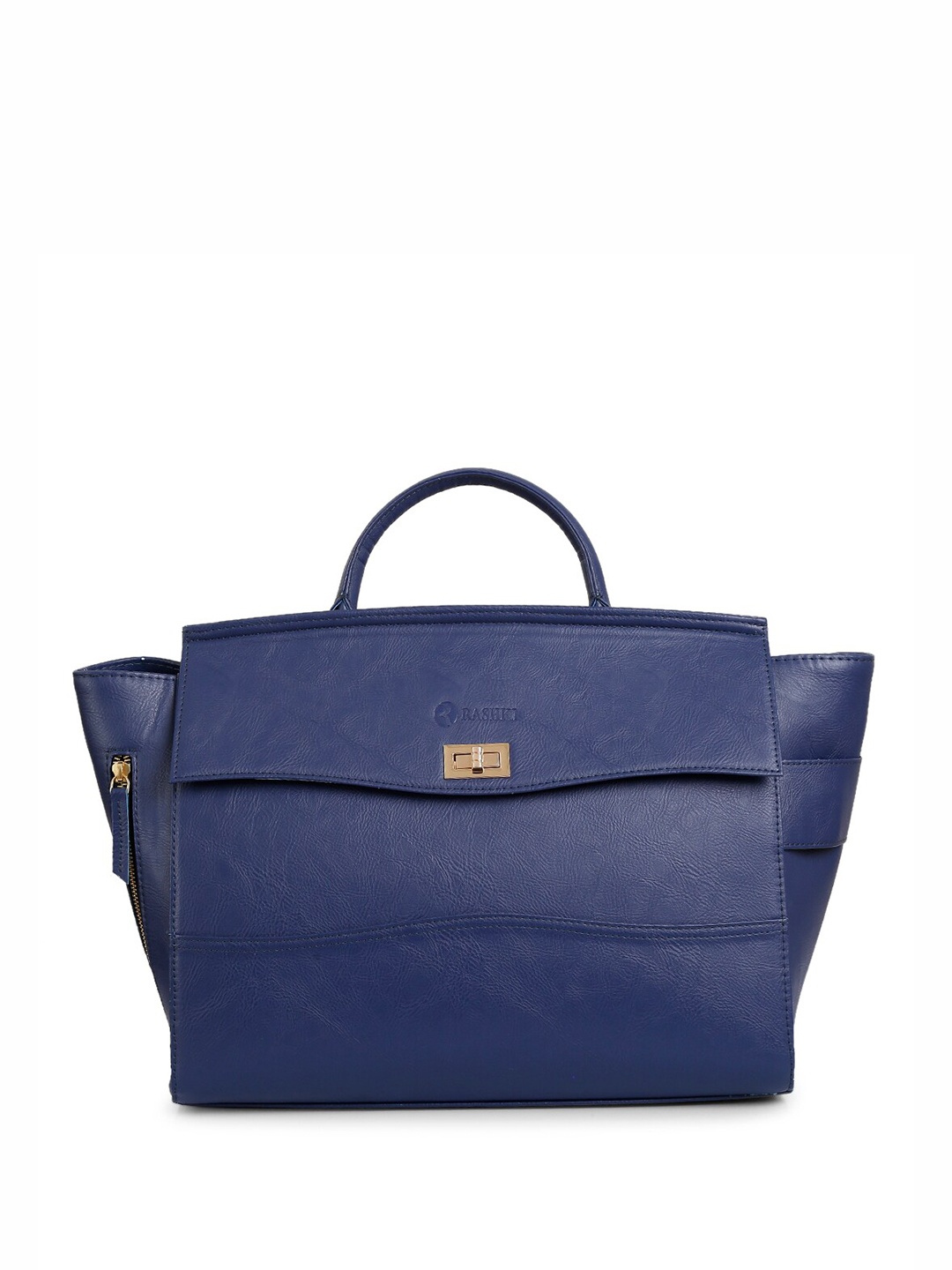 

Aria Women Laptop Structured Satchel Bag, Blue