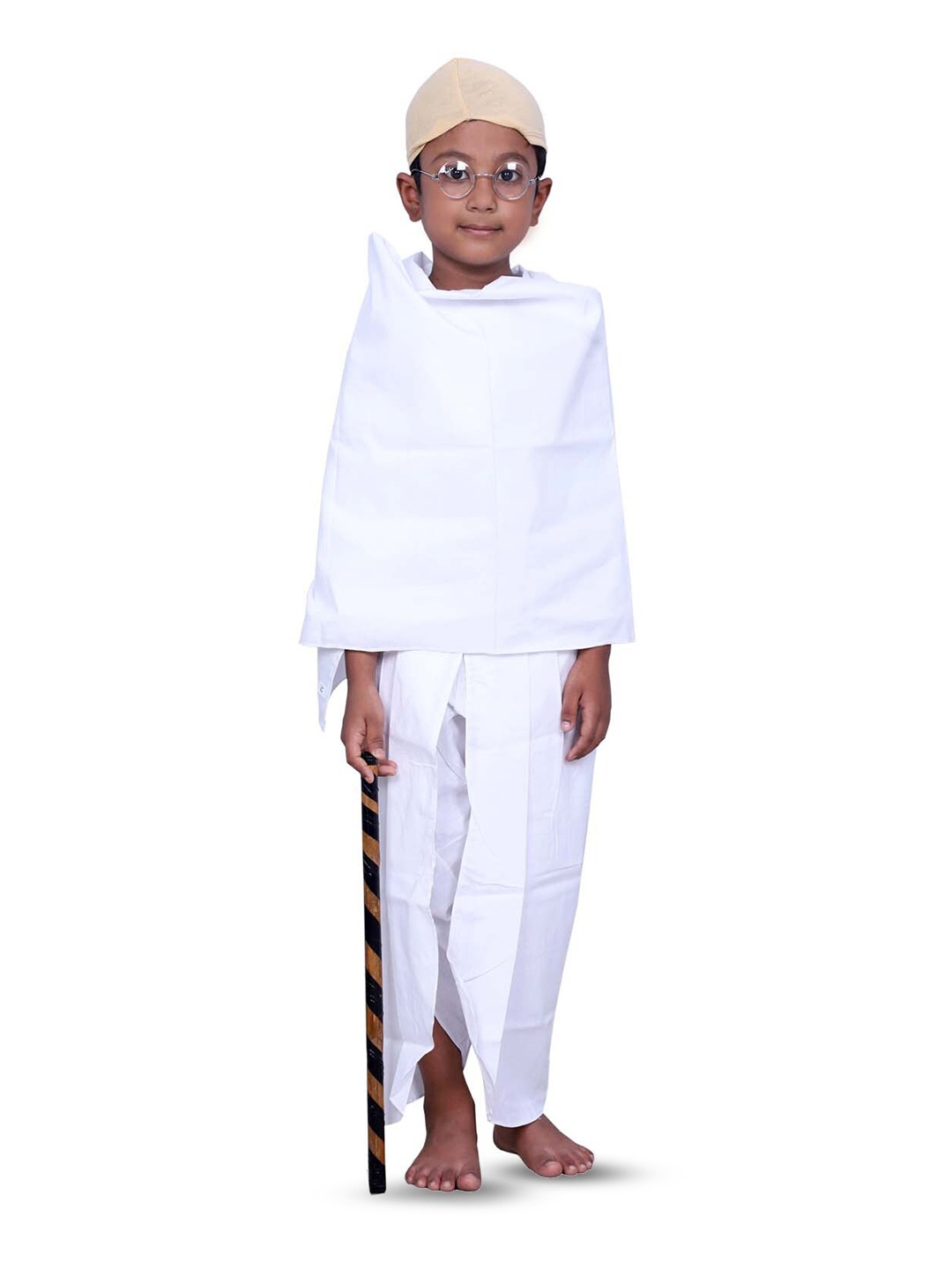 

BAESD Kids Gandhi Costume Dhoti Pants, White