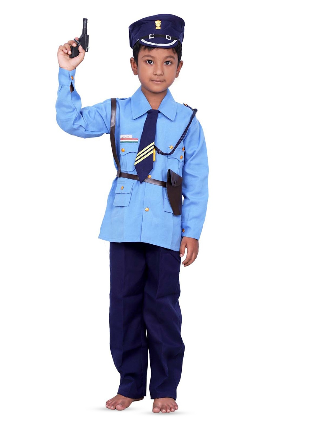 

BAESD Kids Shirt With Trousers Air Force Costume Wear, Blue