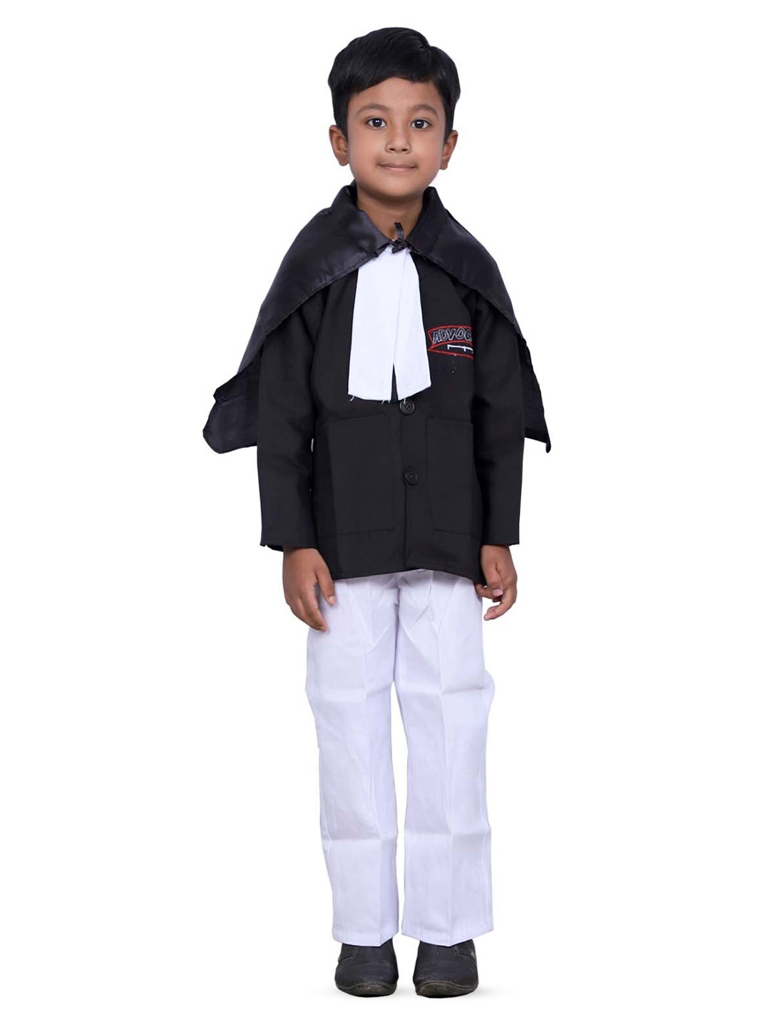 

BAESD Kids Advocate Costume Shirt with Trousers, Black