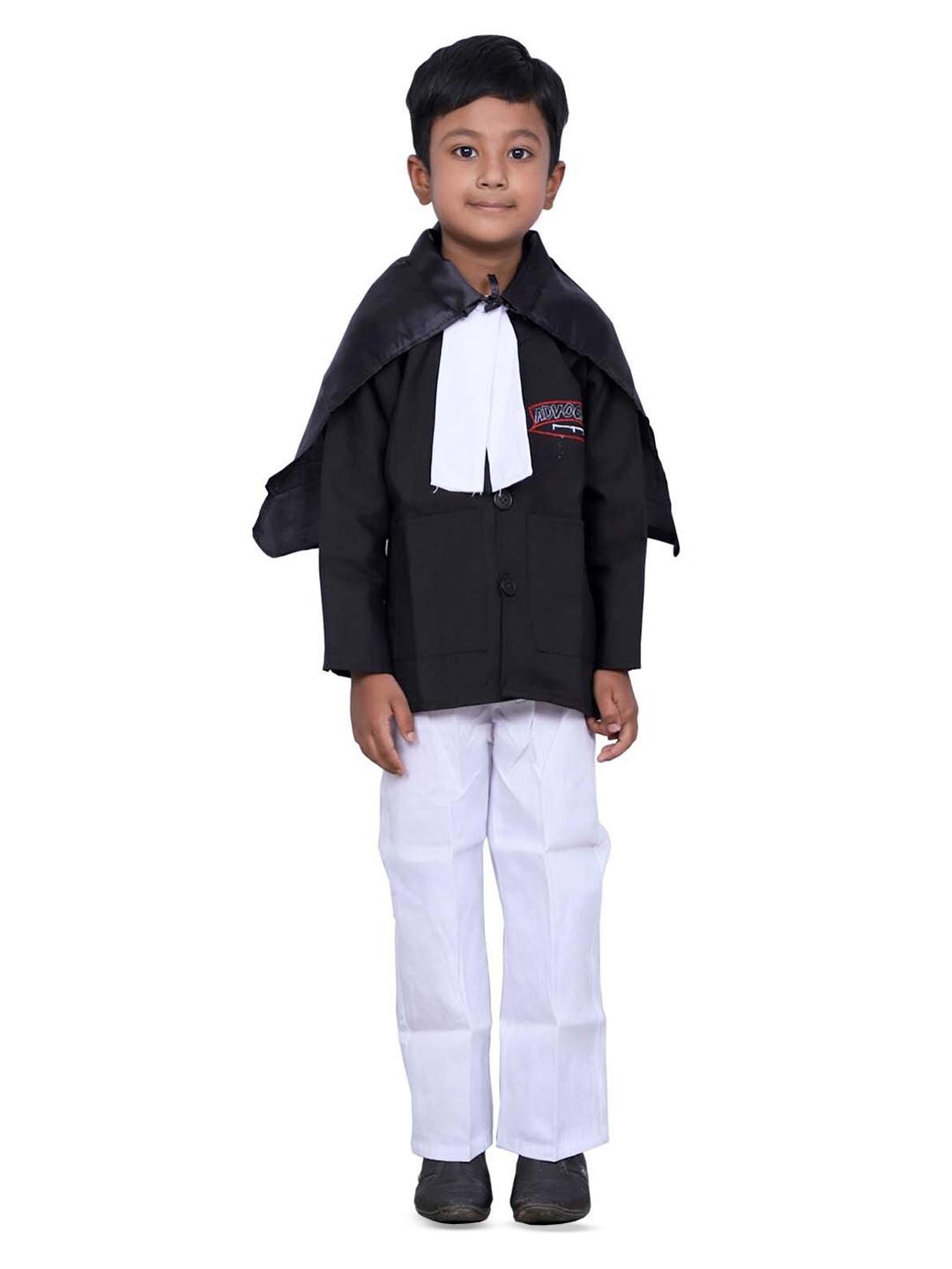 

BAESD Kids Shirt Collar Long Sleeves Shirt With Trousers, Black