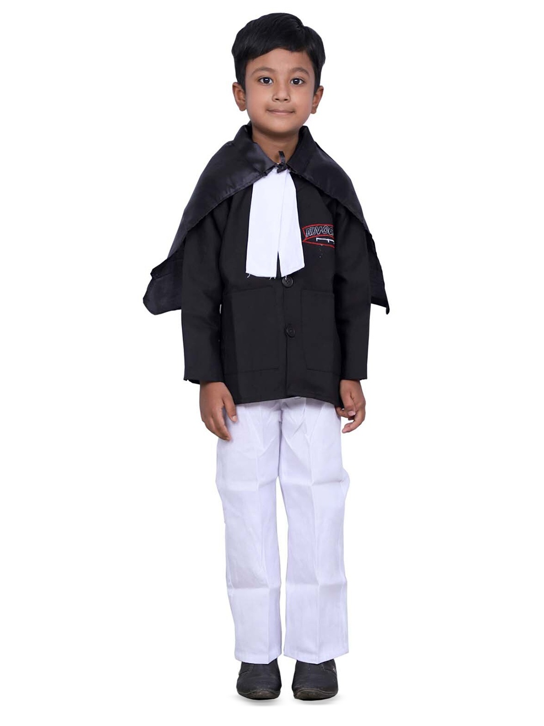 

BAESD Kids Shirt Collar Long Sleeves Shirt With Trousers, Black