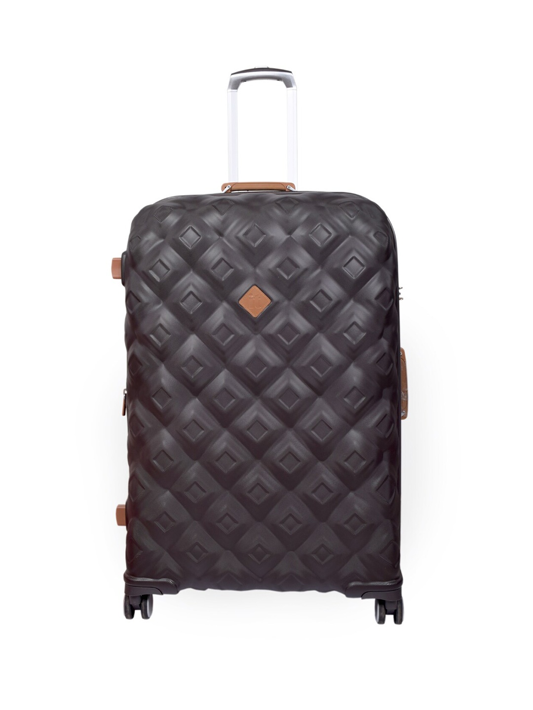 

IT luggage Unisex Mulch Textured Hard-Sided Medium Trolley Bag-60.96cm, Brown