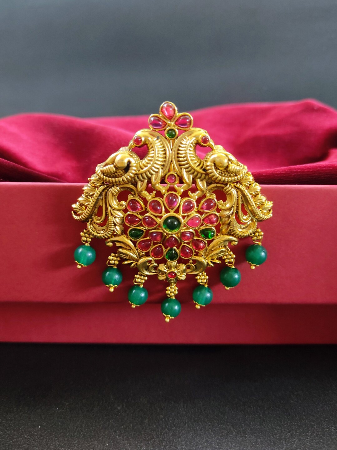 

Pihtara Jewels Embellished Hair Accessory Set, Gold
