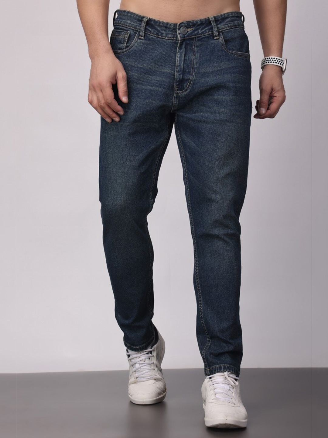 

Stylox Men Slim Fit Stretchable Jeans, Blue