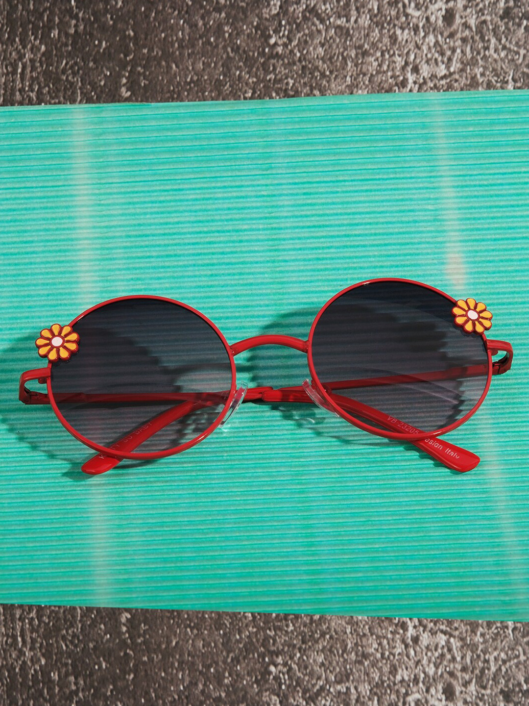 

DukieKooky Kids Round Sunglasses With UV Protected Lens, Purple