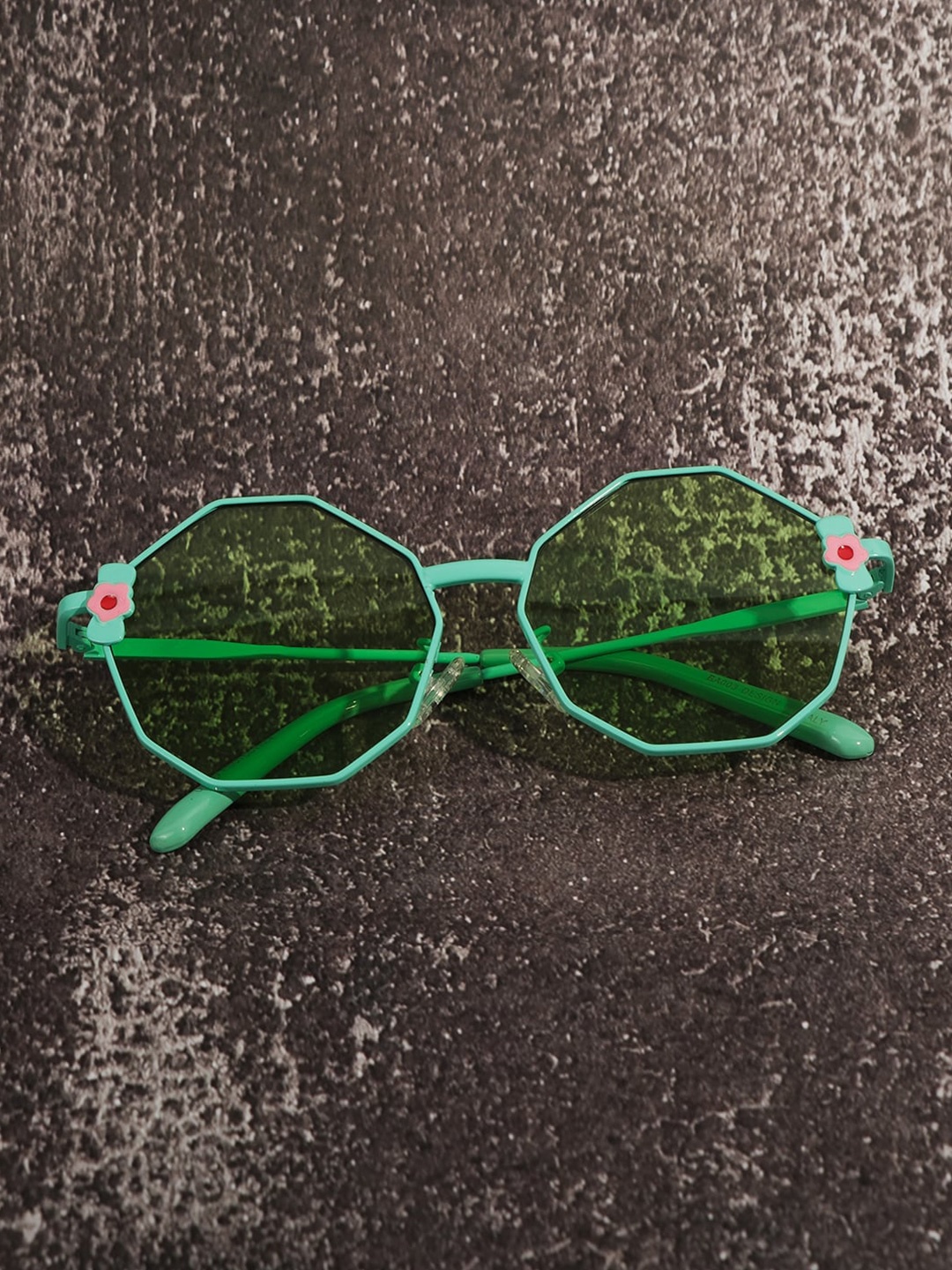 

DukieKooky Kids Round Sunglasses with UV Protected Lens DKSG419E-Green