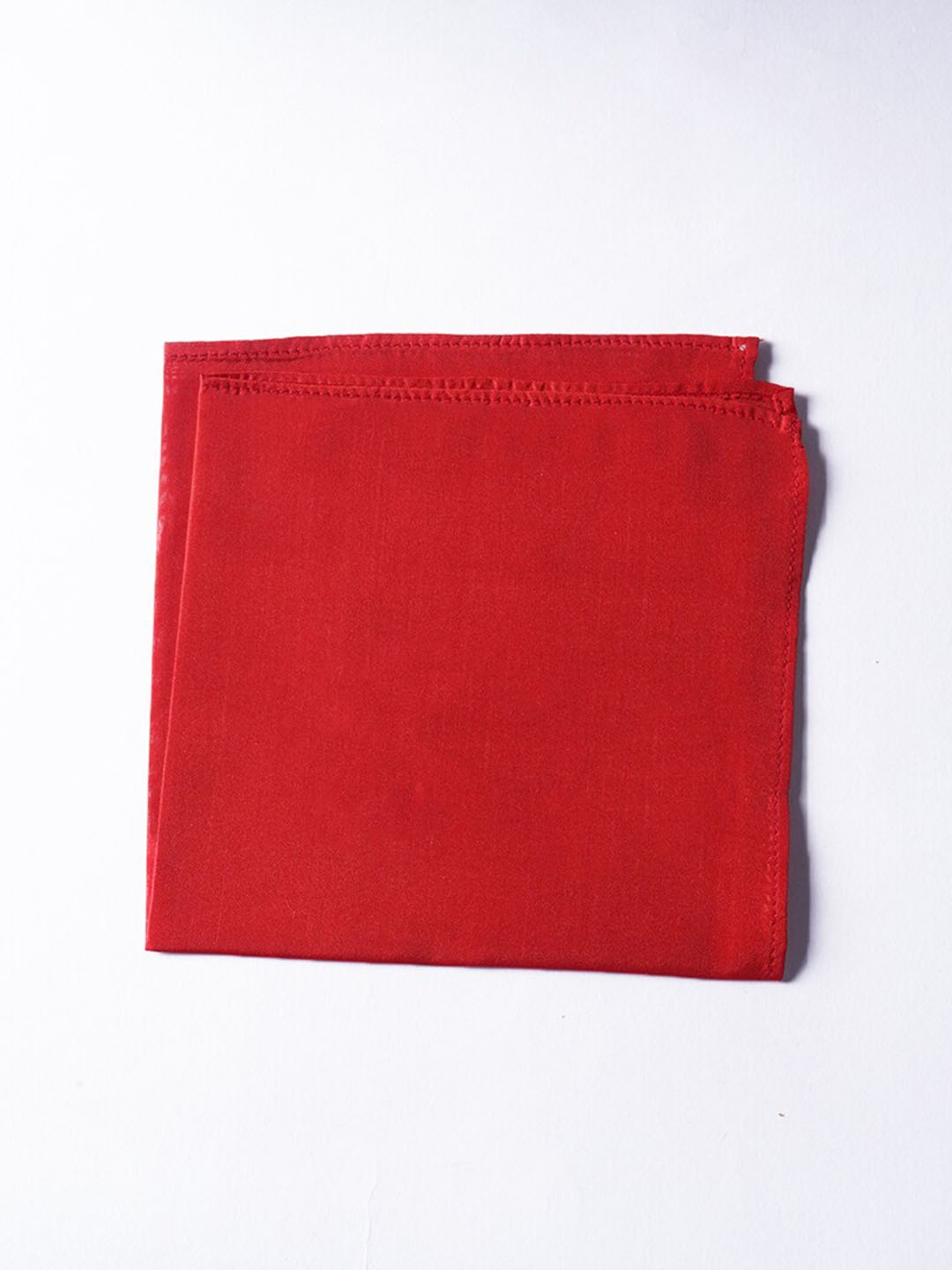 

Bubber Blu Men Microfiber Pocket Square, Red