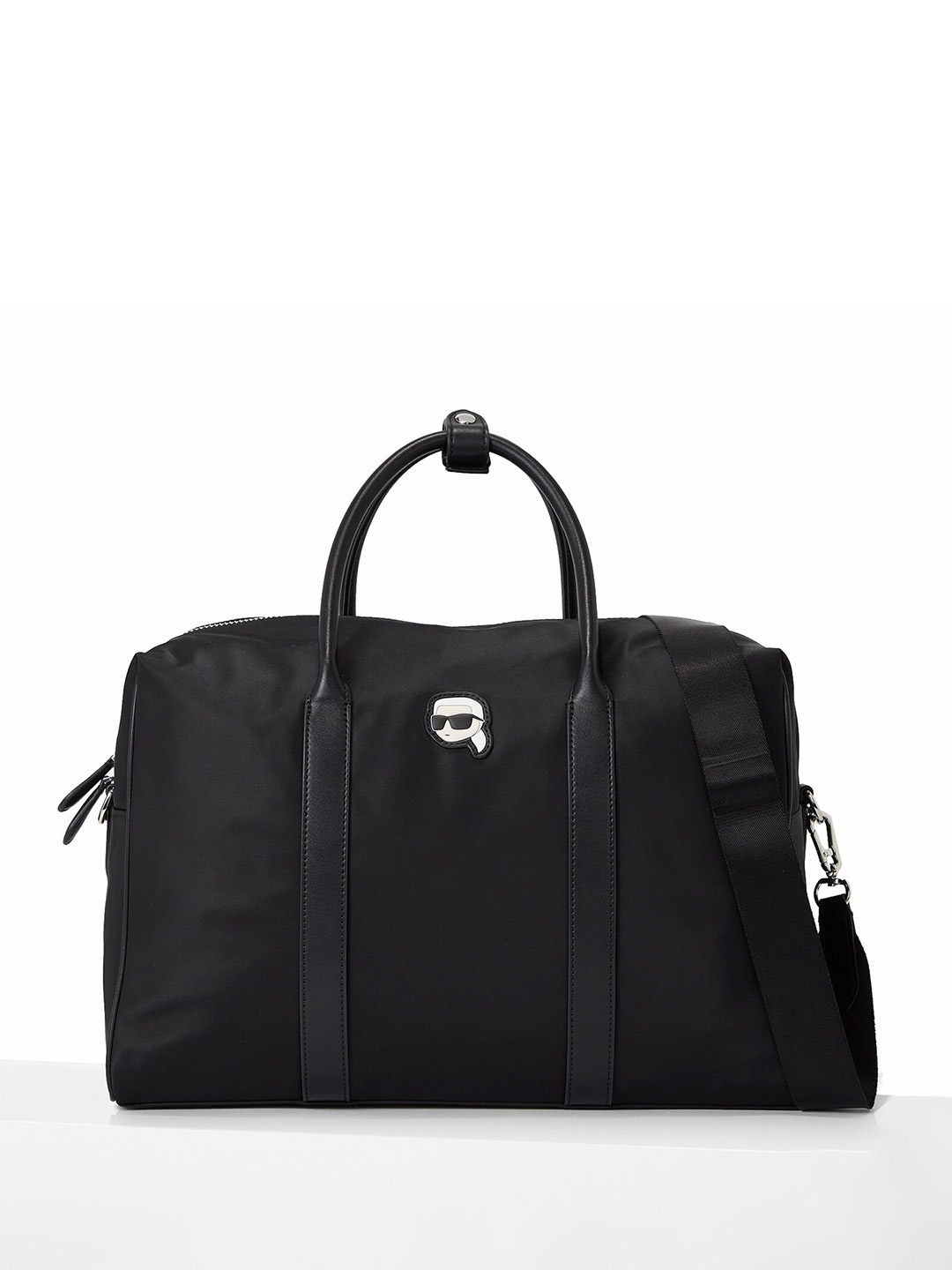 

Karl Lagerfeld Oversized Shopper Handheld Bag, Black