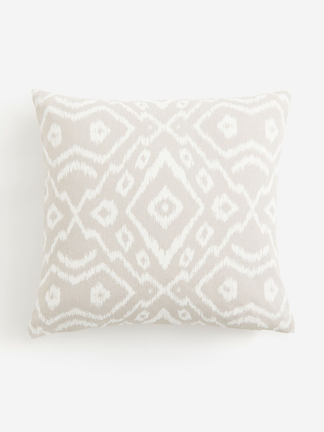 

H&M Patterned Pure Cotton Cushion Cover, Beige