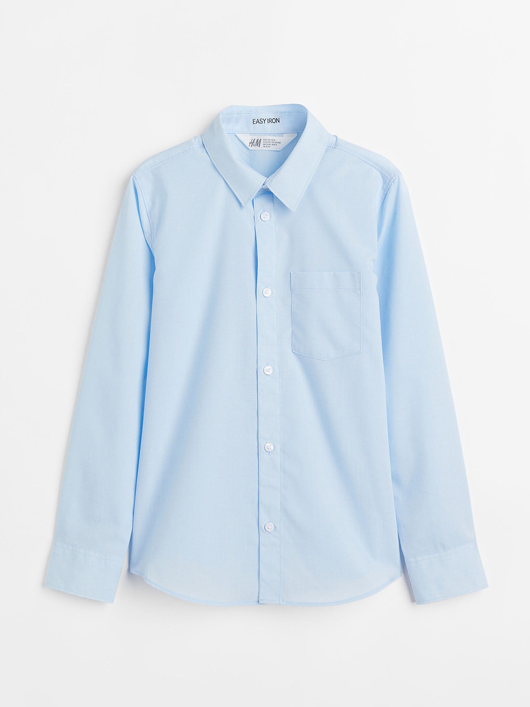 

H&M Easy-Iron Shirt, Blue