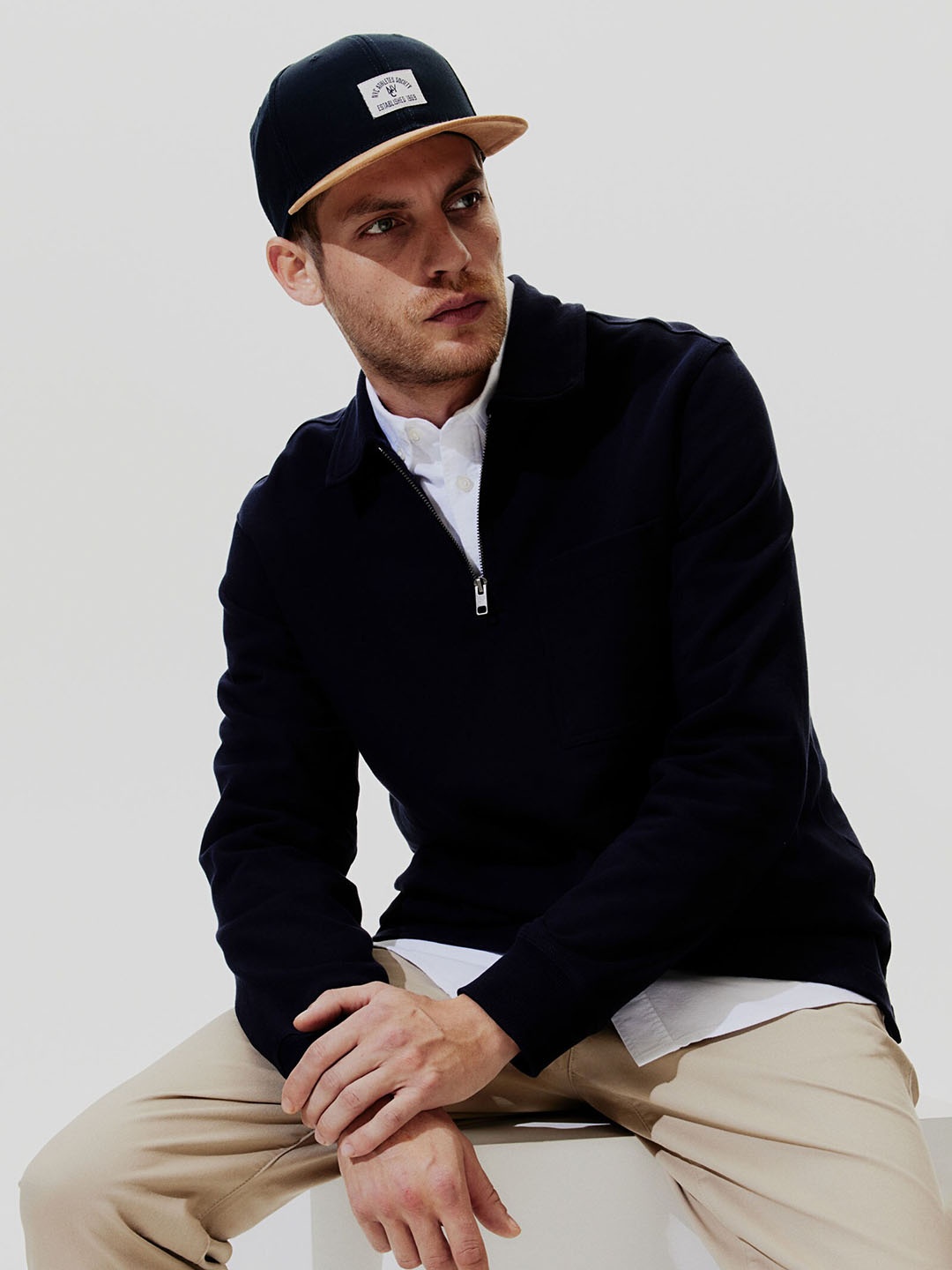 

H&M Cap With An Applique, Navy blue