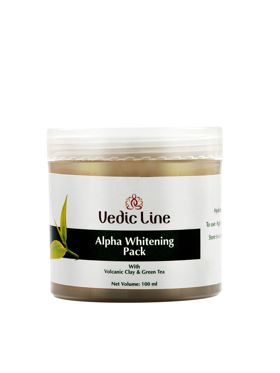 

Vedicline Alpha Whitening Face Pack Reduce Spots & Acne - 100ml, White