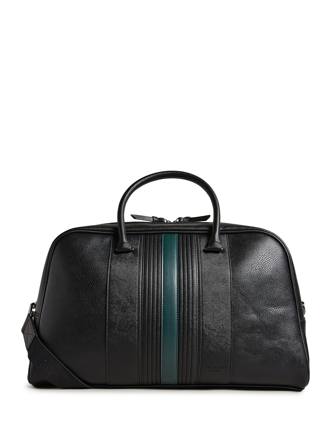 

Ted Baker Black PU Swagger Handheld Bag with Cut Work