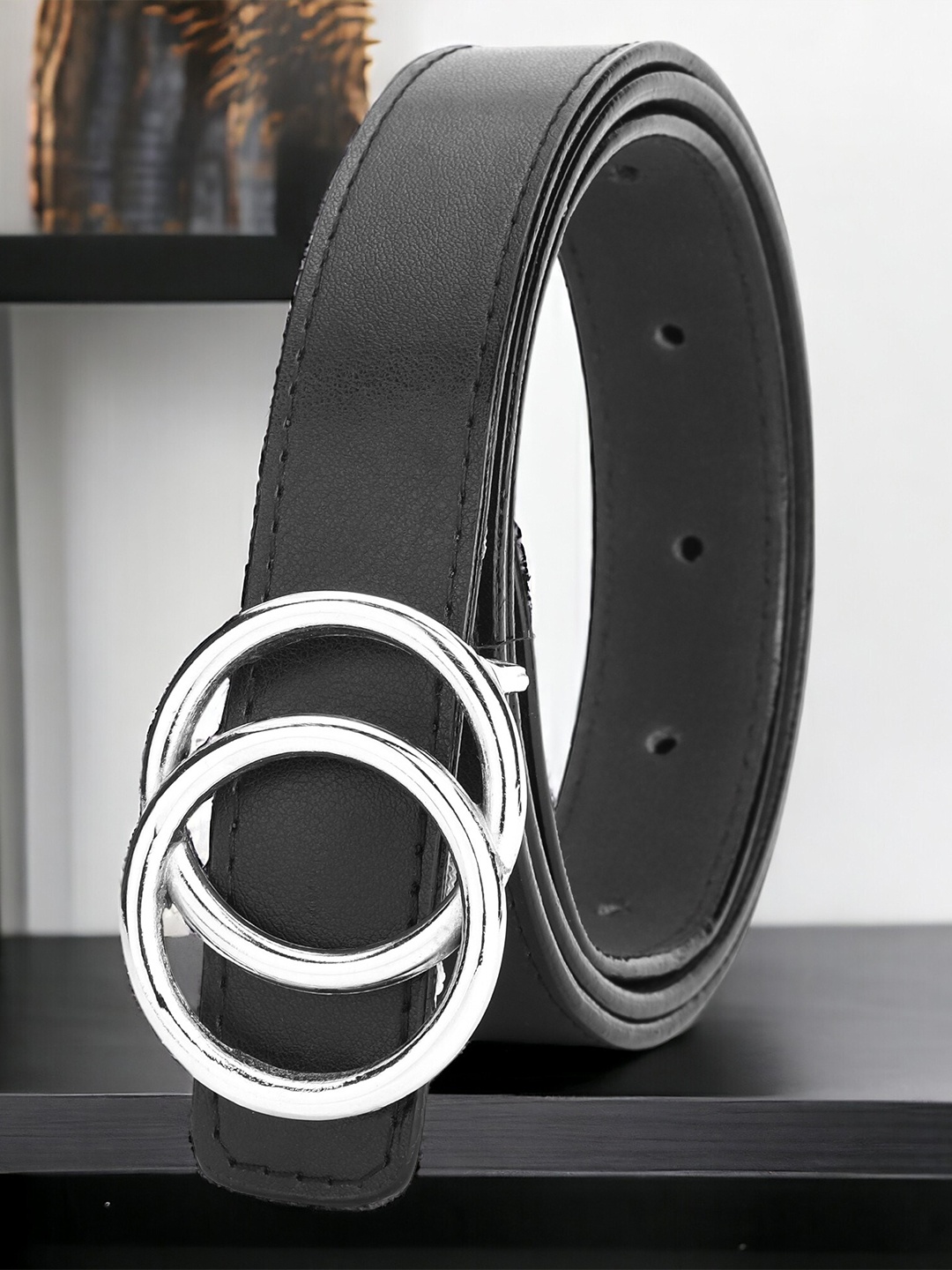 

Kastner Women Textured Formal Belt, Black