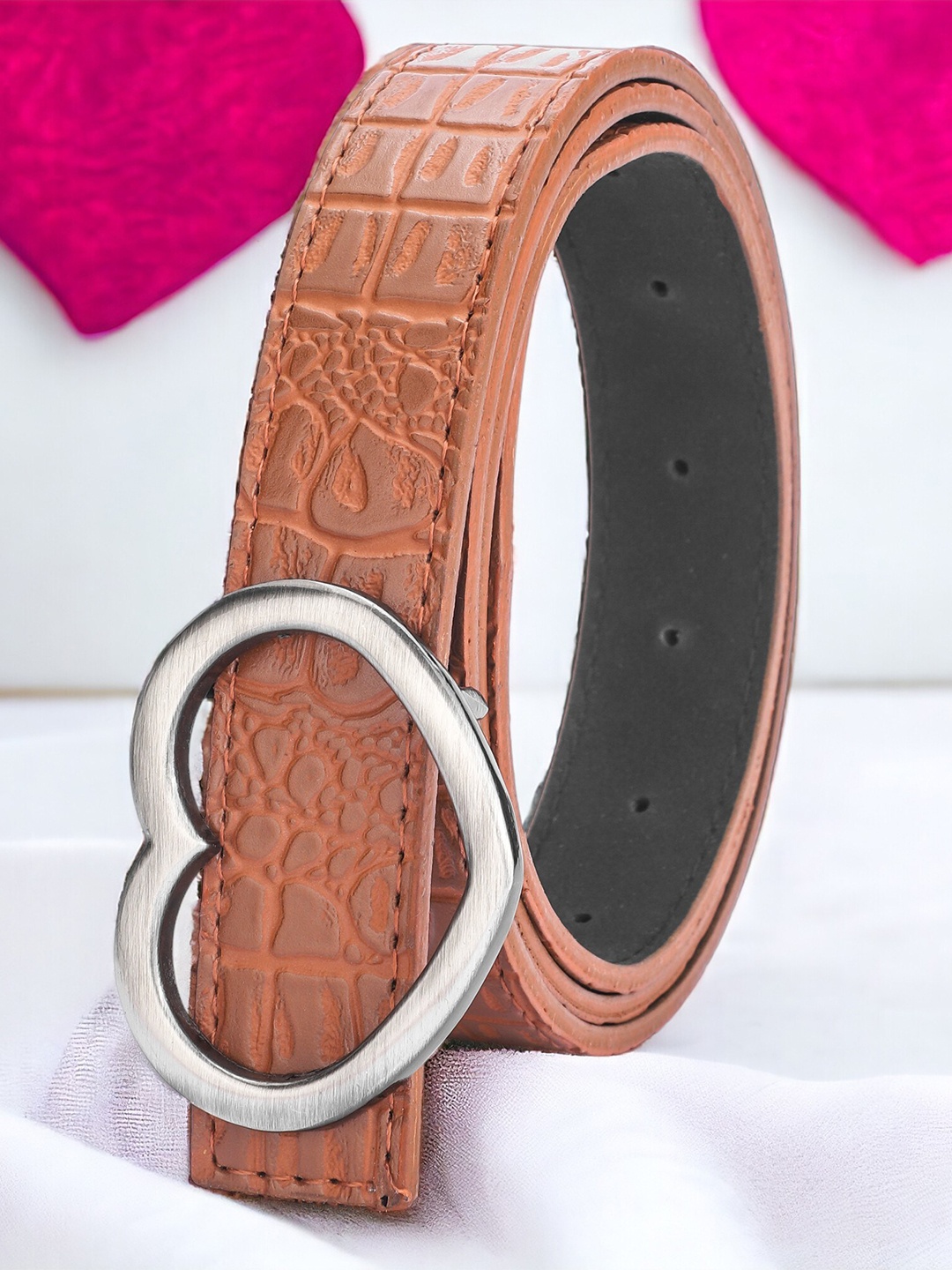 

Kastner Women Textured Belt, Tan