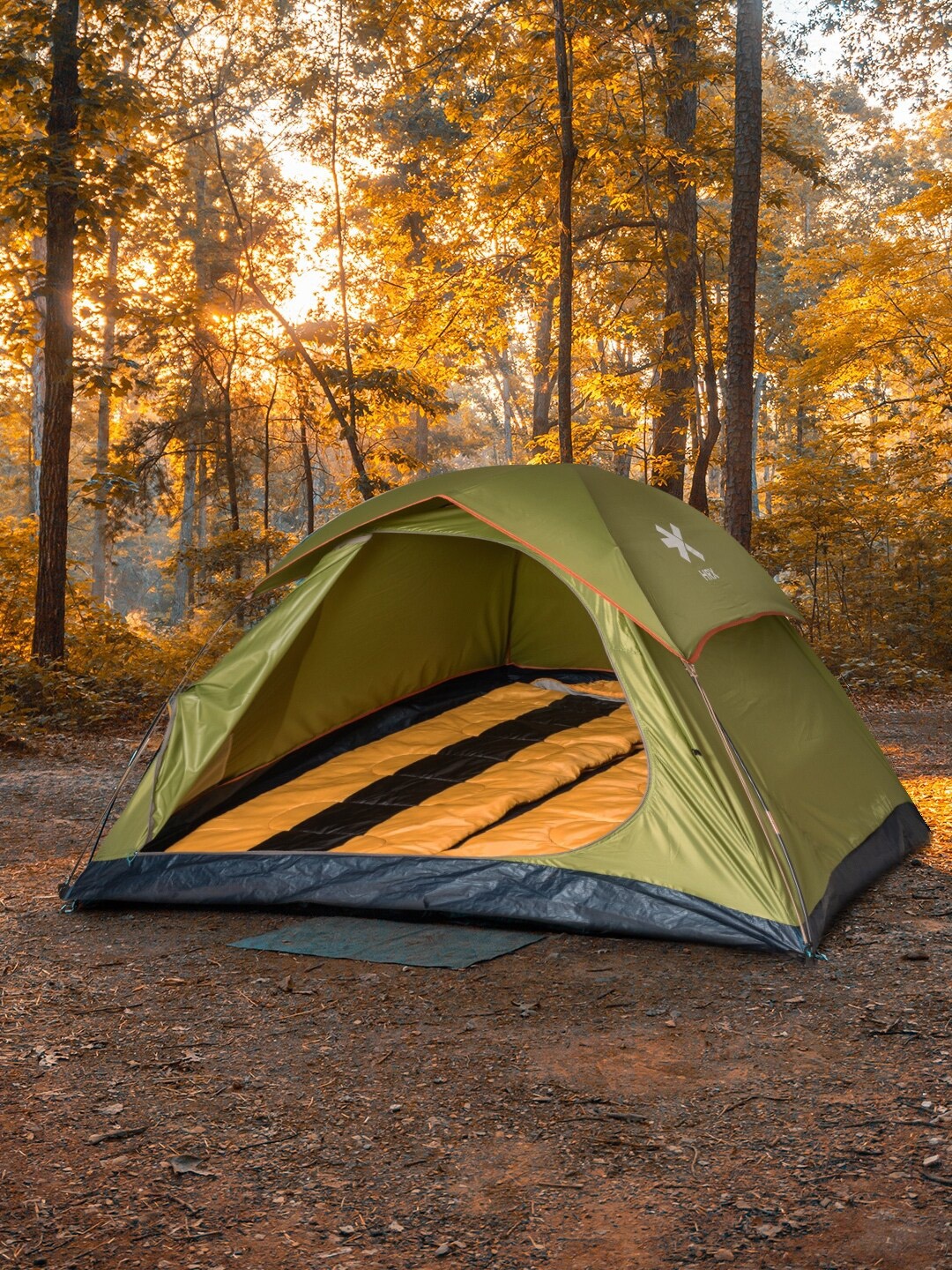 

HRX by Hrithik Roshan Green 2 People Waterproof Tent Travel Accessory