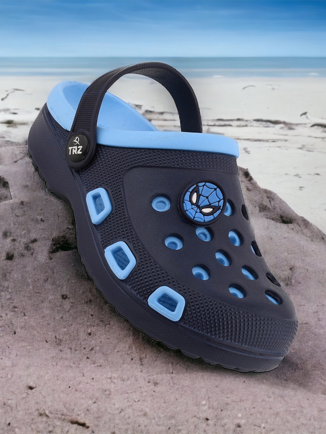 

BAESD Kids Self-Design Clogs, Navy blue