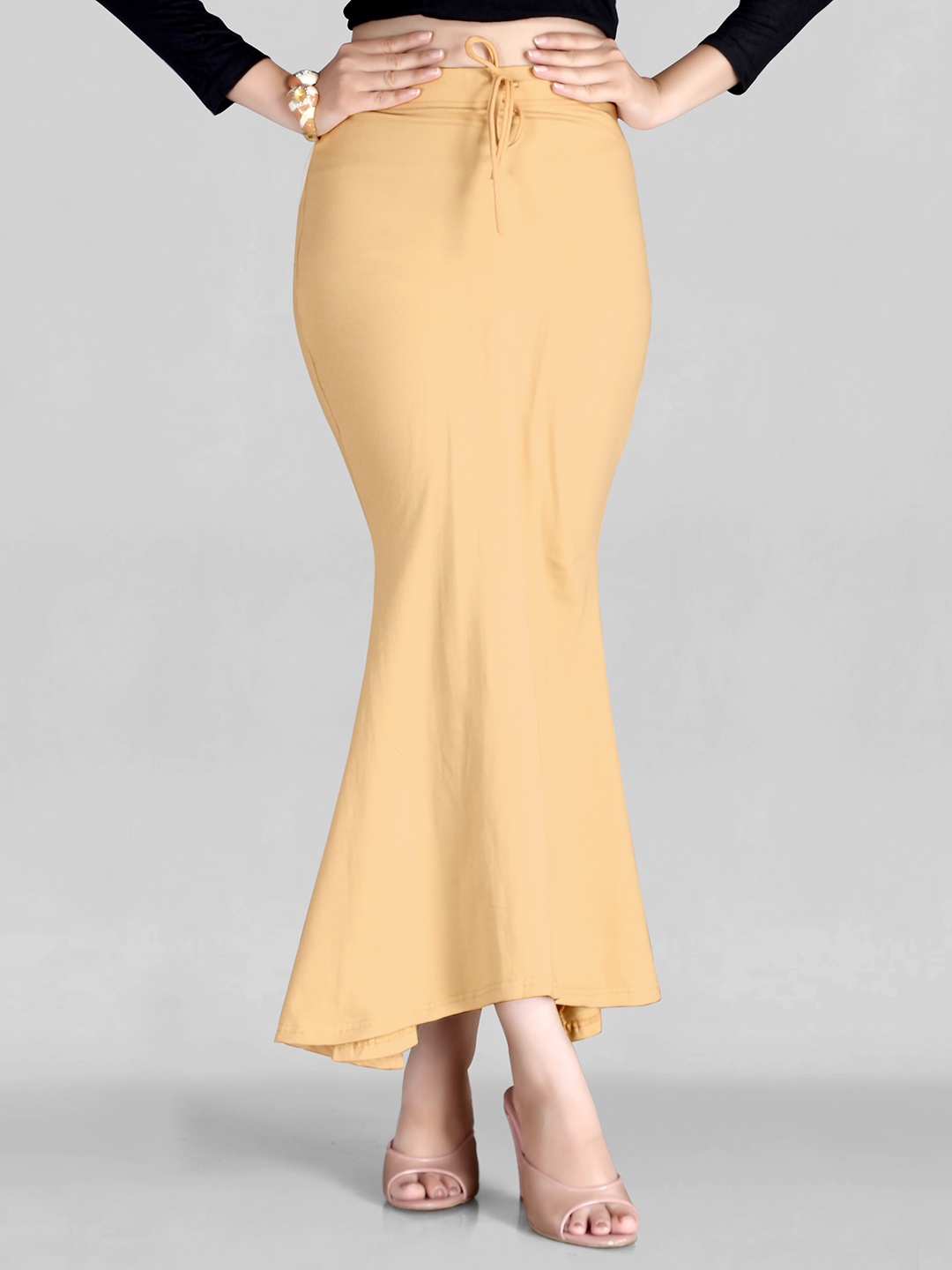 

SCUBE DESIGNS Stretchable Saree Shapewear, Beige