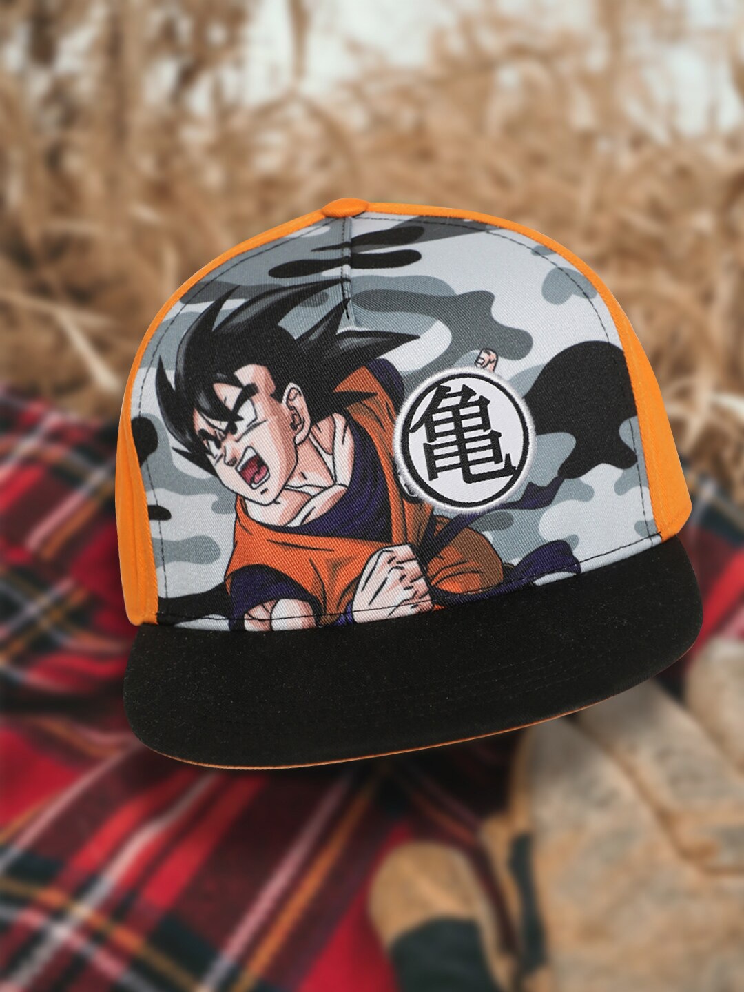 

Kids Ville Boys Dragon Ball Z Printed Caps, Orange