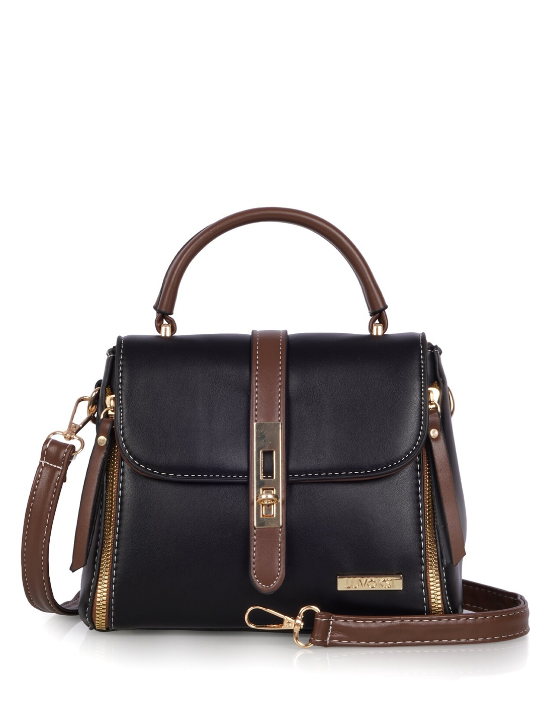 

Luvoksi Structured Satchel, Black