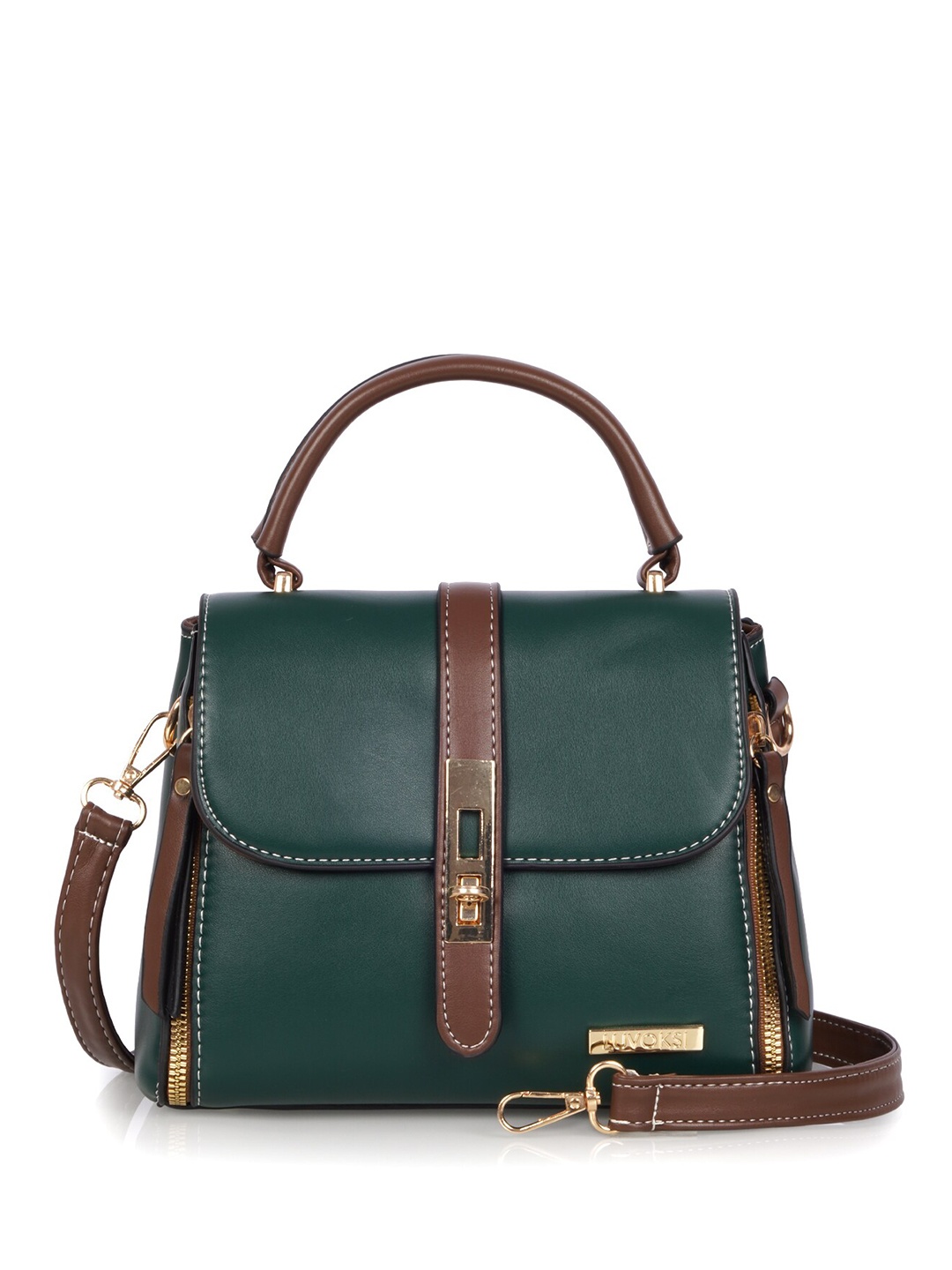 

Luvoksi Structured Satchel, Green