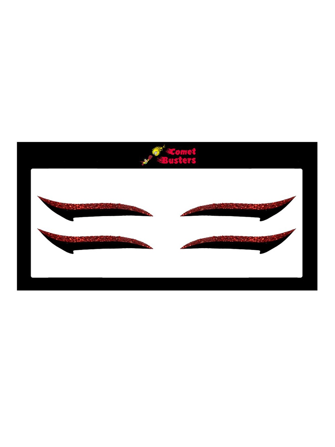 

Comet Busters Glitter Eyeliner Sticker - Red 022