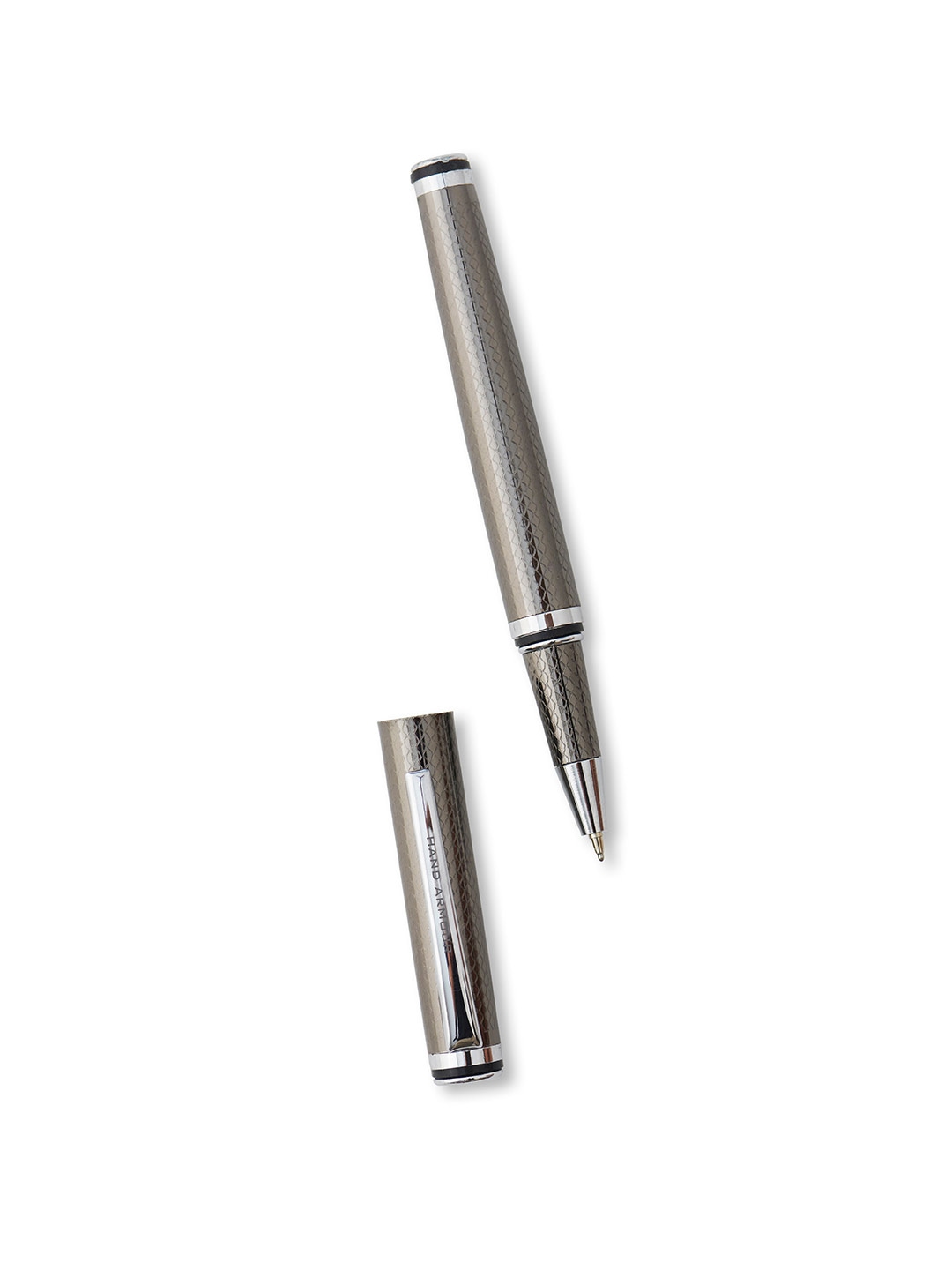 

HAND ARMOUR Textured Metallic Pen, Grey