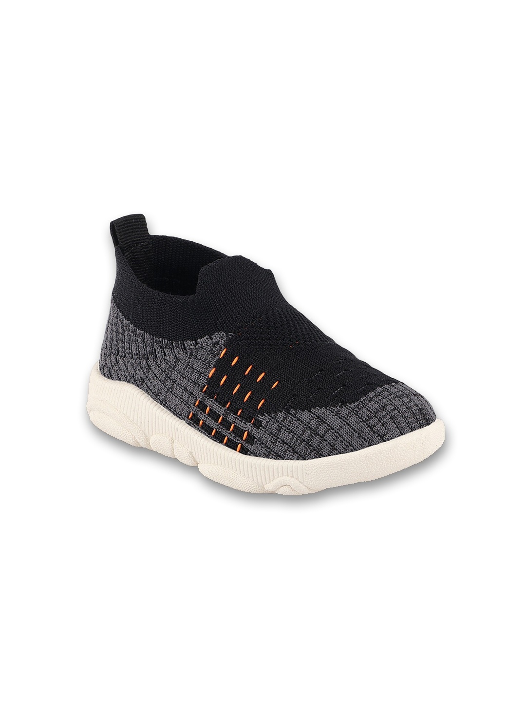 

BAESD Kids Textured Comfort Sole Slip-On Sneakers, Black