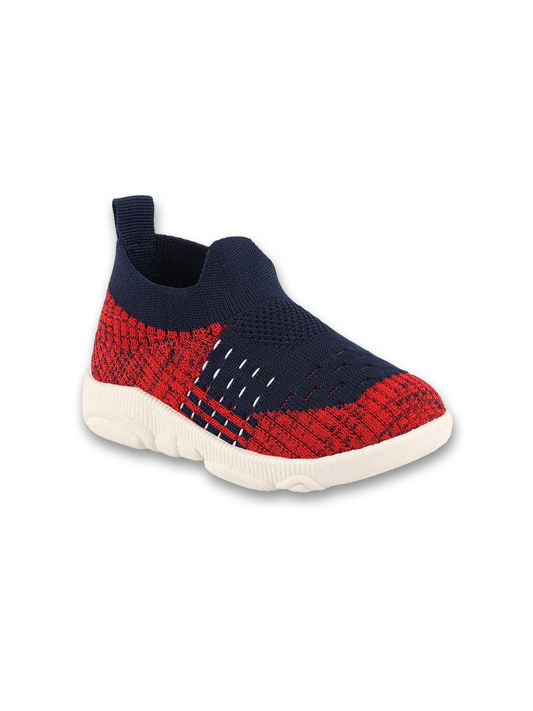 

BAESD Kids Textured Slip-On Sneakers, Red