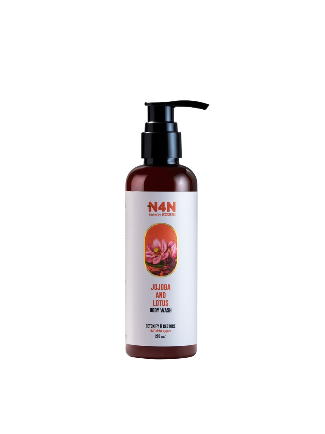 

NATURE4NATURE Polished Perfection Body Wash With Jojoba & Lotus - 200ml, Brown