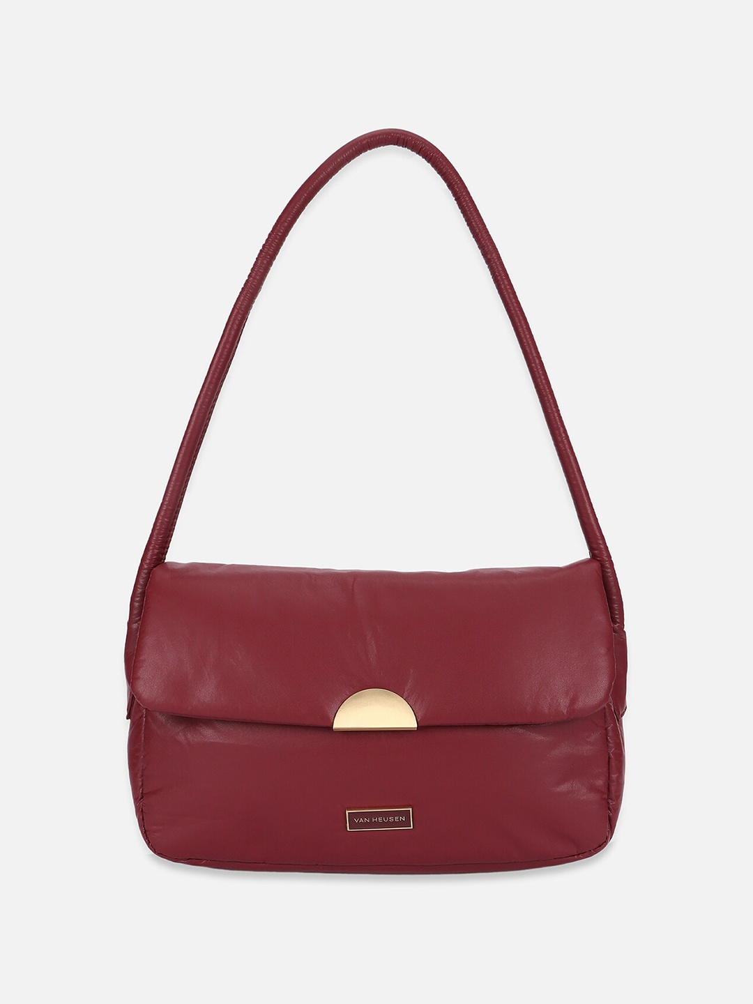 

Van Heusen Structured Shoulder Bag, Maroon