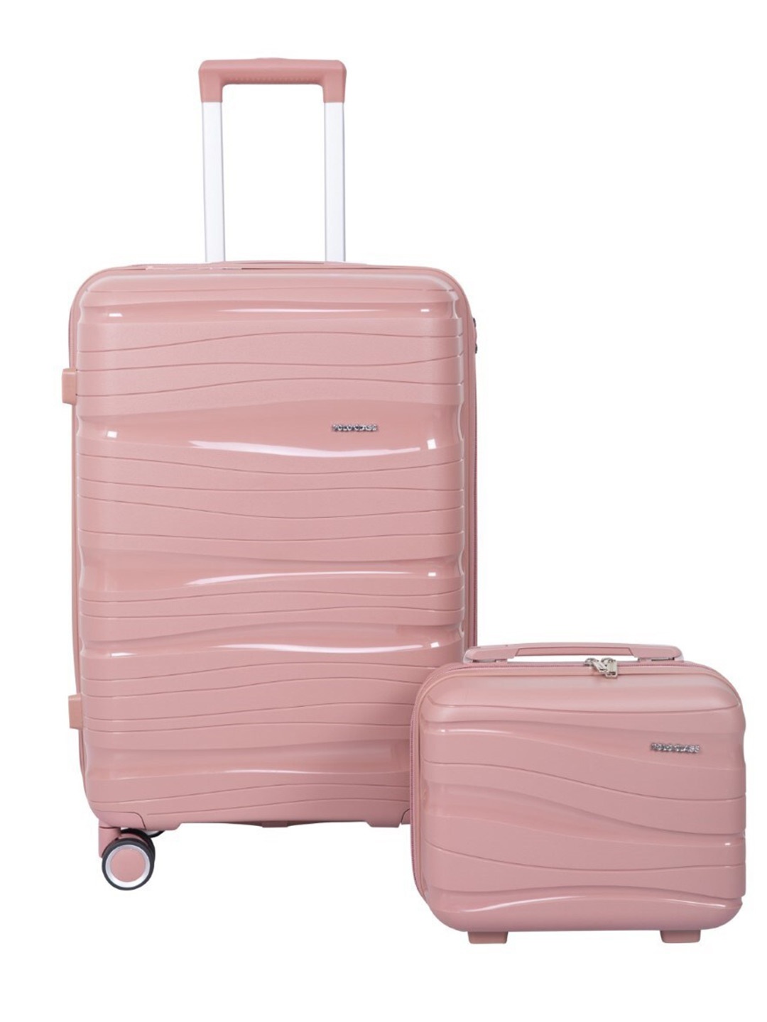 

Polo Class Set Of 2 Hard-Sided Trolley Suitcase - 50 L, Rose gold