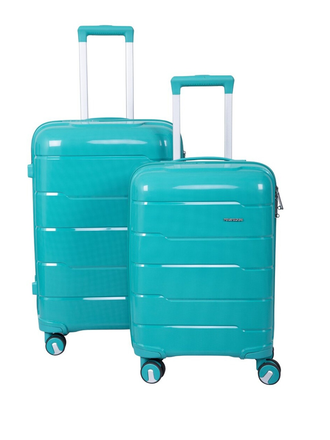 

Polo Class Set of 2 Textured Large Trolley Bag - 70 L, Sea green