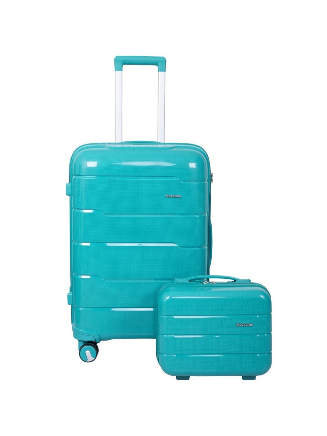 

Polo Class Set Of 2 Hard-Sided Trolley Bag With Vanity, Sea green