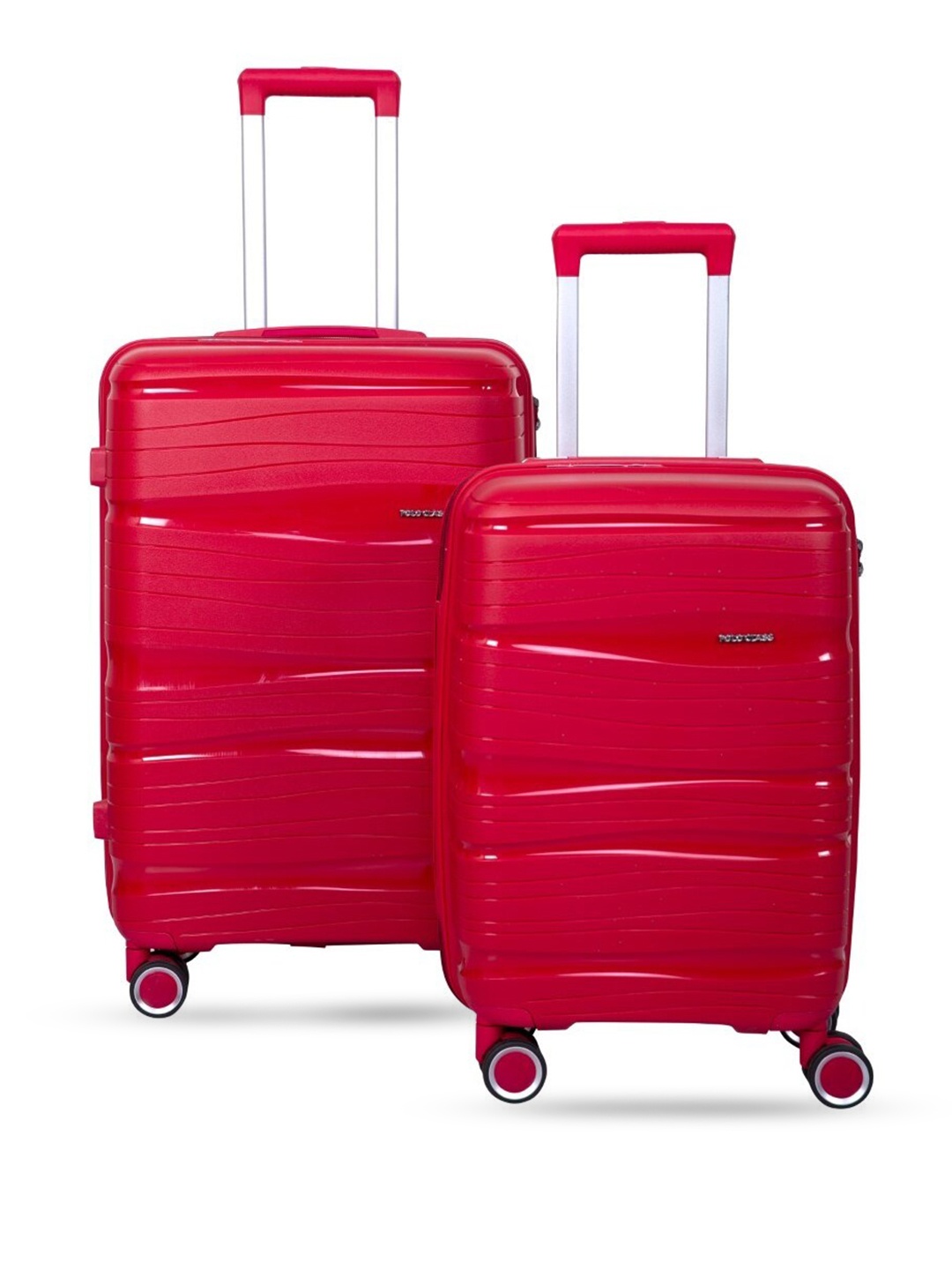 

Polo Class Set Of 2 Hard-Sided Trolley Suitcase, Red