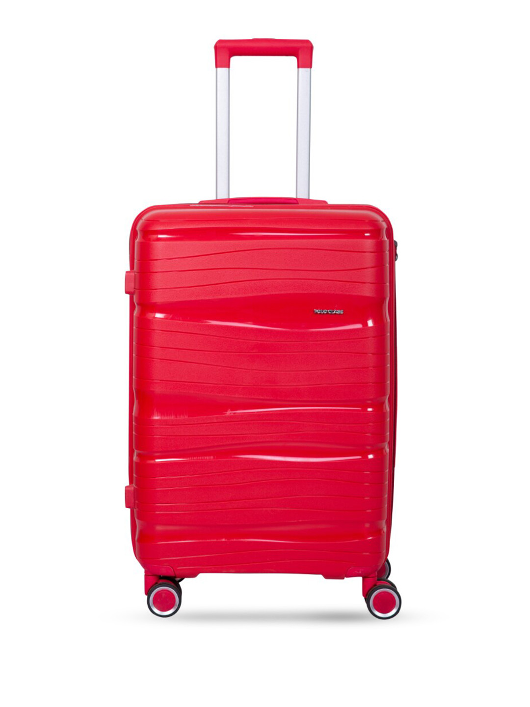

Polo Class Textured Hard-Sided Large Trolley Bag - 60.96 cm, Red