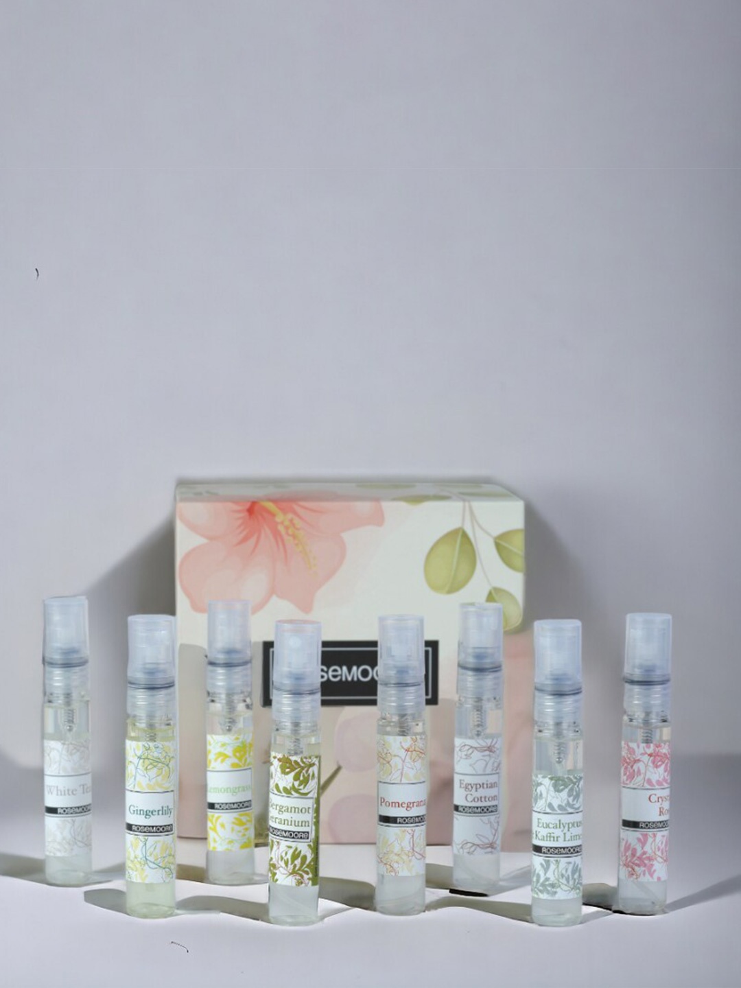 

ROSEMOORe 8 Pieces Car Spray Gift Set 10ml Each, Transparent